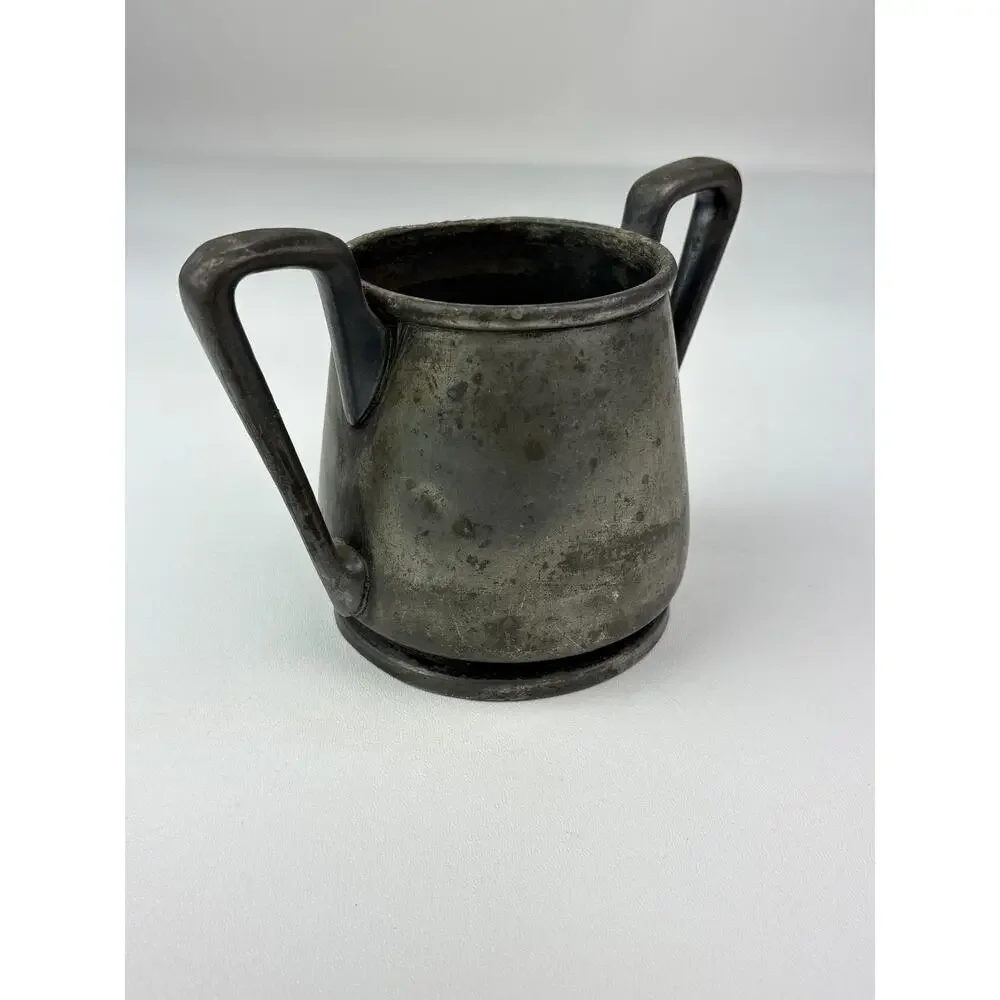 Antique Mfd Silver Plated Reed & Barton Silverplate Sugar Bowl Mug